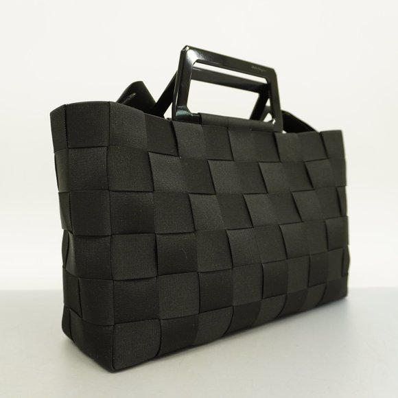 SALVATORE FERRAGAMOAuth  2WAY Bag Women's Nylon Canvas Black - Picture 2 of 8